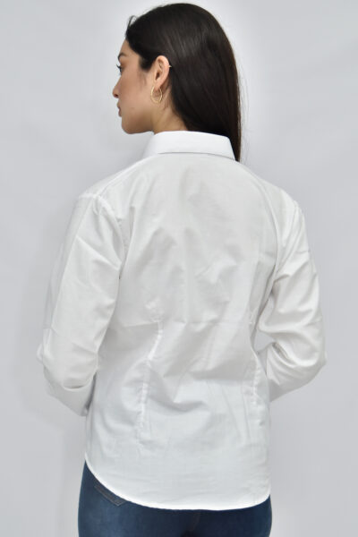 Blusa Oxford Creditex | Corte Princesa