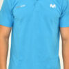 Polo Piqué Camisero Celeste | Manga Corta | Tejido 30/1