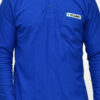 Polo Piqué Azul | Manga Larga | Tejido 30/1