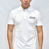 Polo Blanco en Piqué 30/1 y 24/1 | Estilo Camisero | Logotipo Exclusivo.
