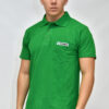 Polo Verde en Piqué 30/1 y 24/1 | Estilo Camisero | Logotipo Exclusivo
